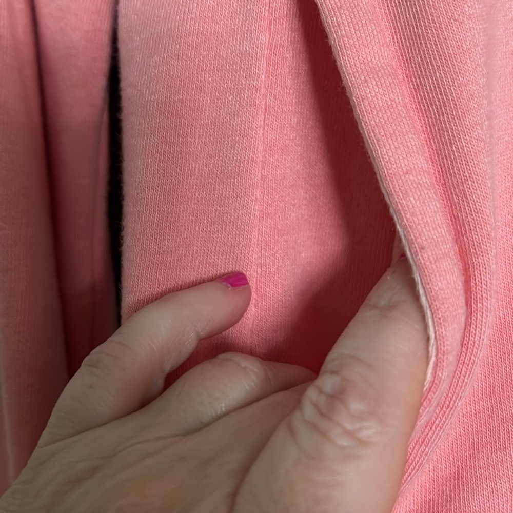 THE NORTH FACE Women’s Peach Color Pullover Sweatshirt Hoodie, Sz Medium, GUC. - Picture 6 of 10